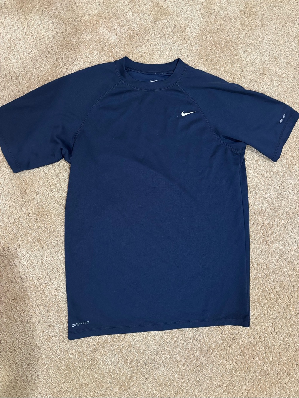 Nike Dri-FIT Navy Blue Athletic Tee